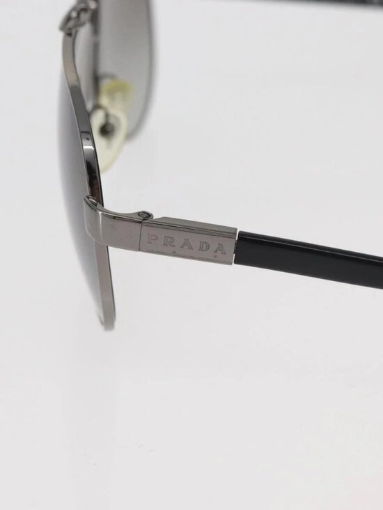 PRADA Sunglasses plastic Black Auth main image 15